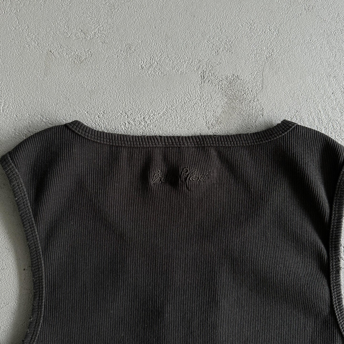 Broken Planet Herren Gewaschenes Ribbde Tanktop