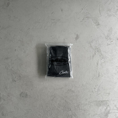 Corteiz Velvet Trainingsanzug Schwarz