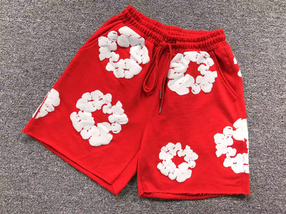 Maglietta con lacrime di denim