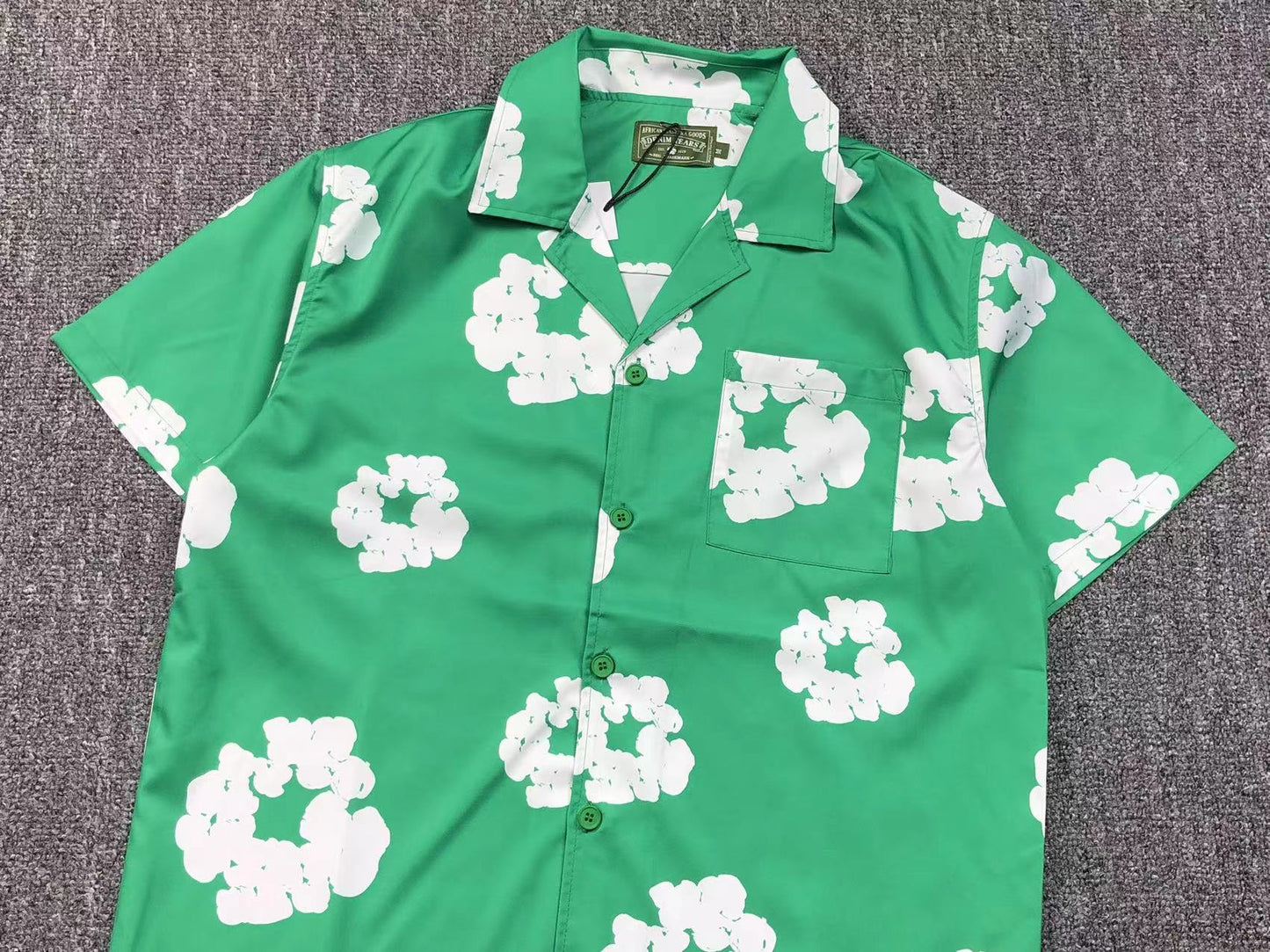 Tuta da bagno con strappi in denim