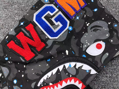 Felpa con cappuccio Bape