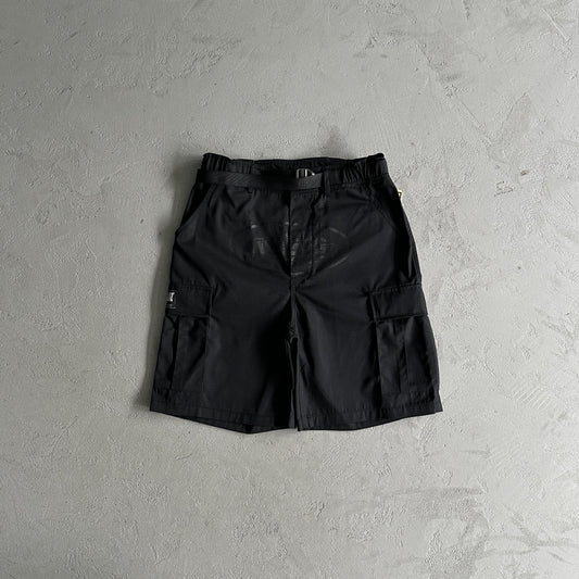 Corteiz – Schwarze Cargo-Shorts