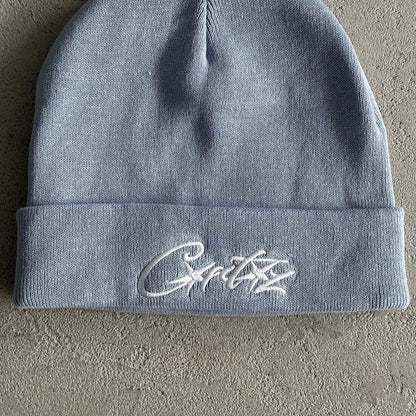 Corteiz Dämon bestickte Beanie-Mütze