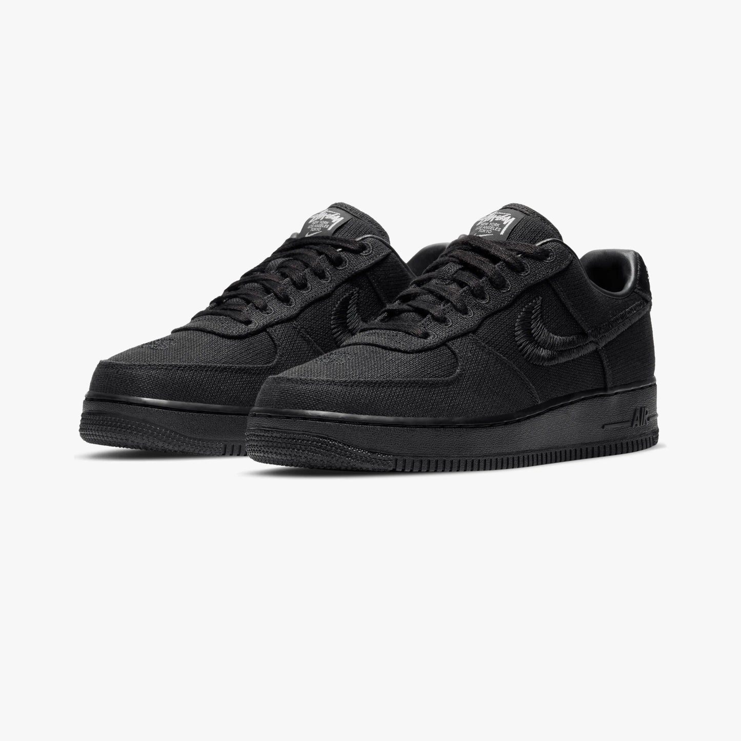 Nike x Stussy Air Force 1 Low Triple Black 