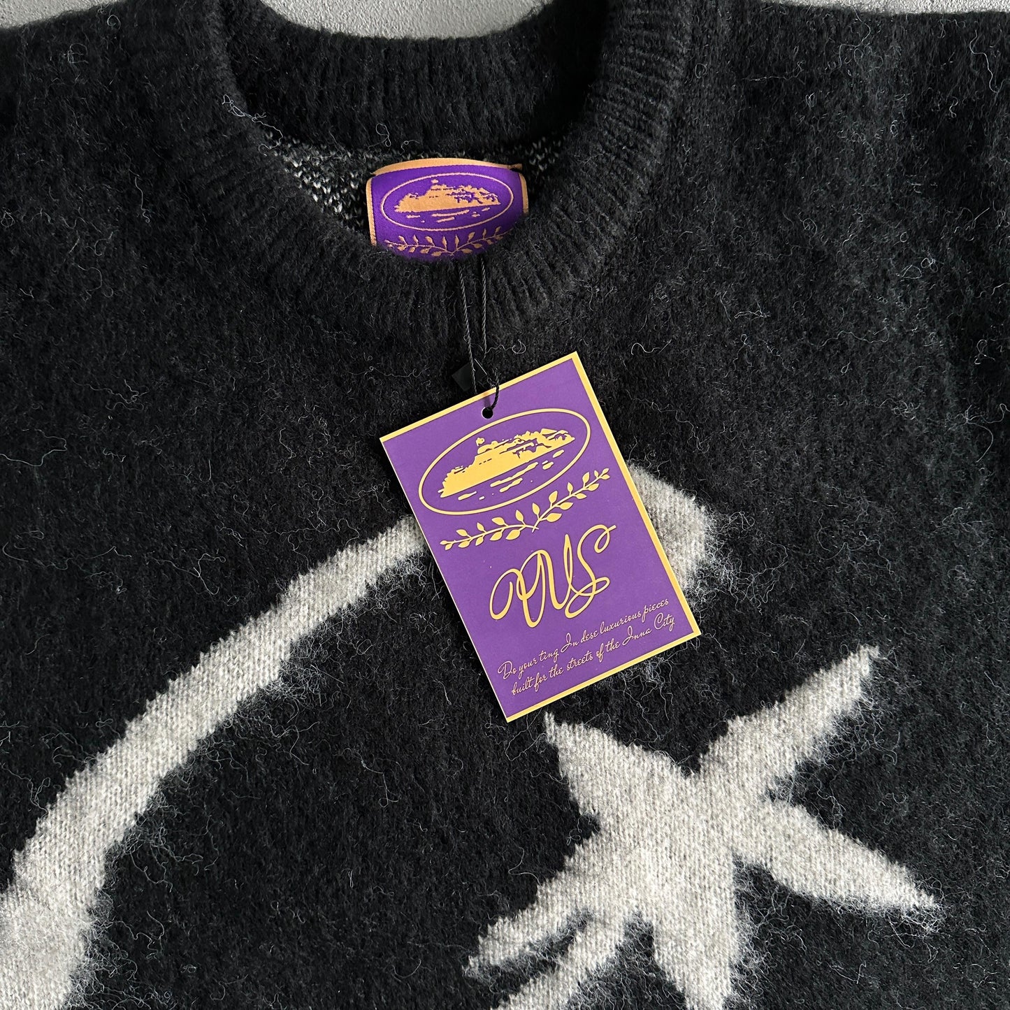 Corteiz C-Star Mohair-Strickpullover 