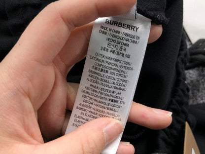 Pantaloncini da tuta Burberry