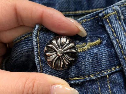 Chrome Hearts Jeansshorts