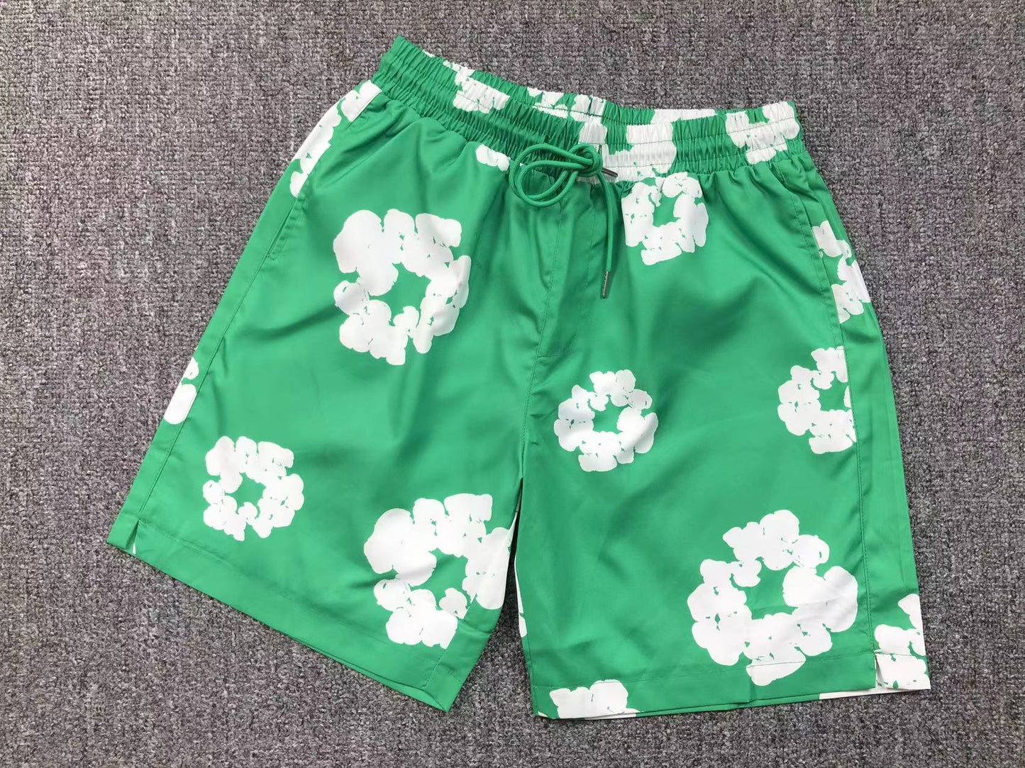 Tuta da bagno con strappi in denim