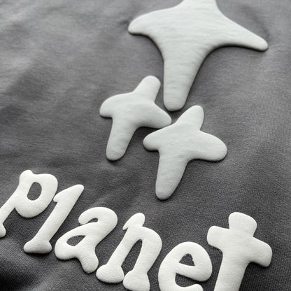 Broken Planet Universe Schwarzes Loch Hoodie 