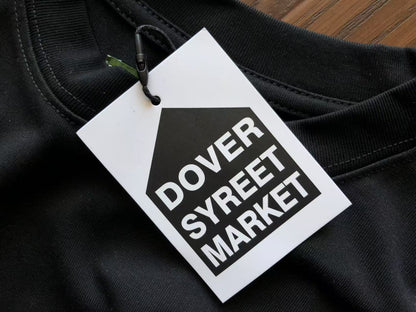 Maglietta con lacrime di denim 