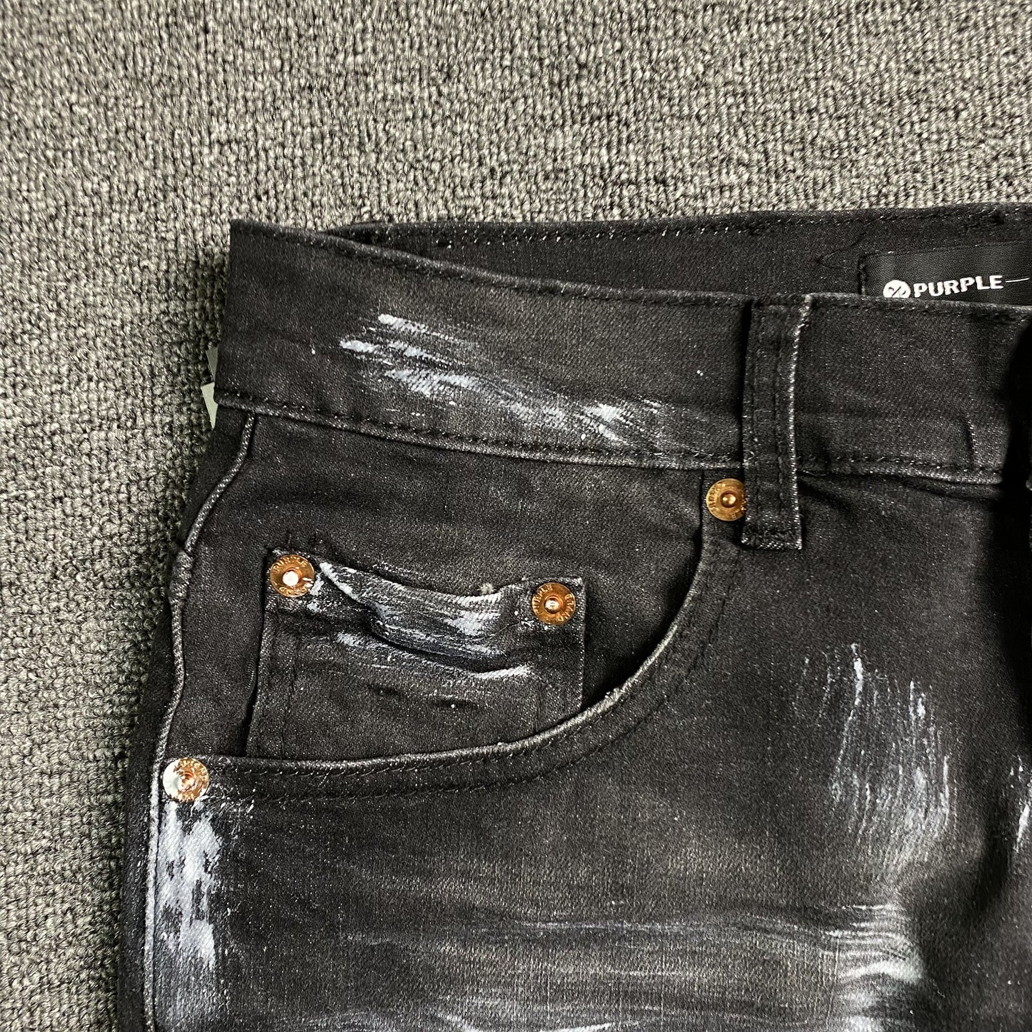 Jeans slim del marchio Purple