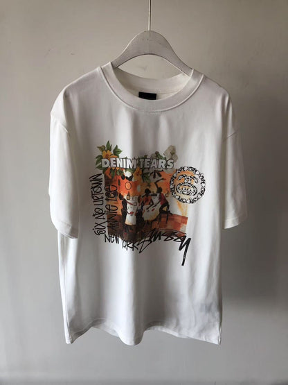 Maglietta Denim Tears x Stussy 