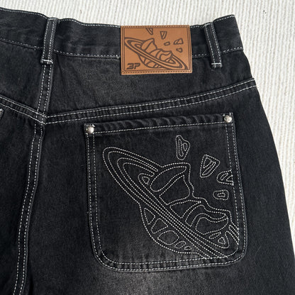 Broken Planet Denim-Jeansshorts 