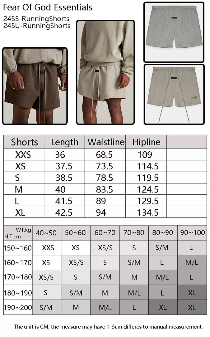 FOG X Essentials 24SS Running Shorts