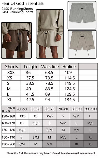 FOG X Essentials 24SS Running Shorts