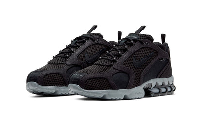 Nike x Stussy Air Zoom Spiridon Caged Black 
