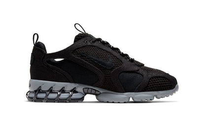 Nike x Stussy Air Zoom Spiridon Caged Black 