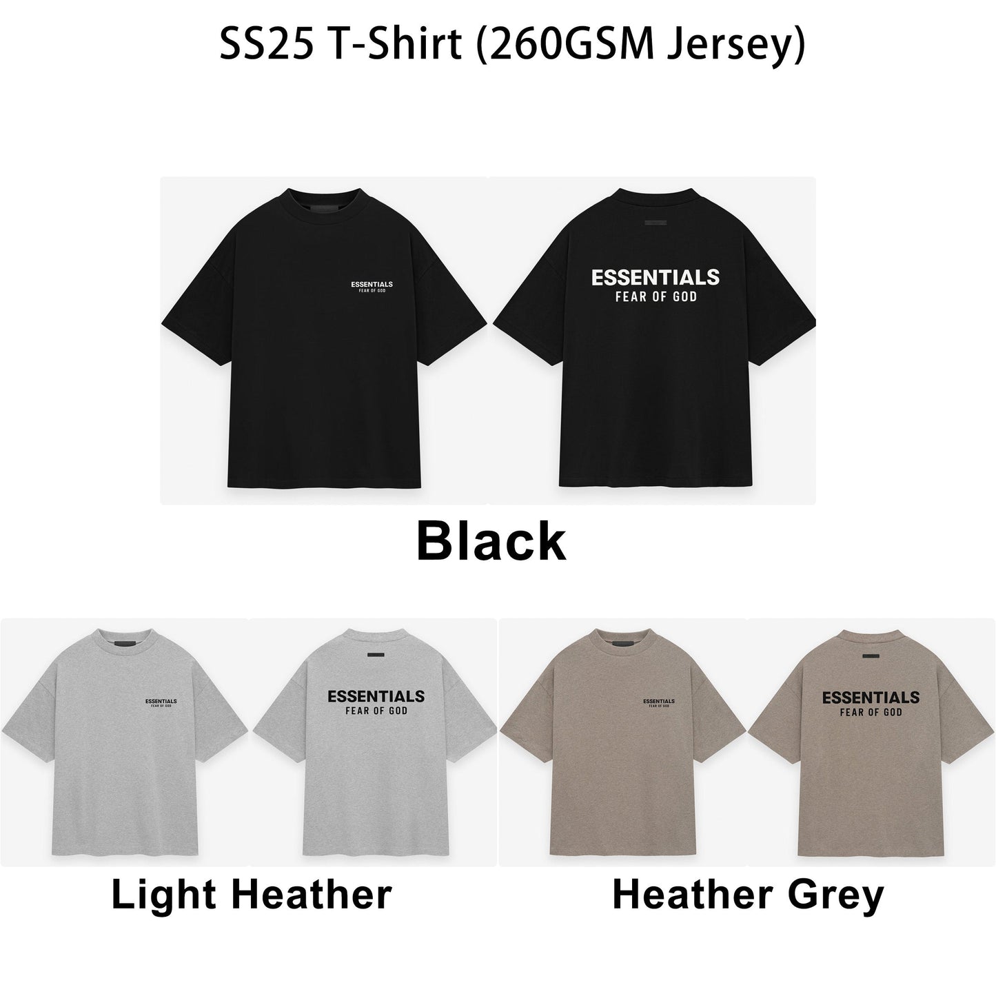 Camiseta FOG x Essentials Otoño-Invierno 2024