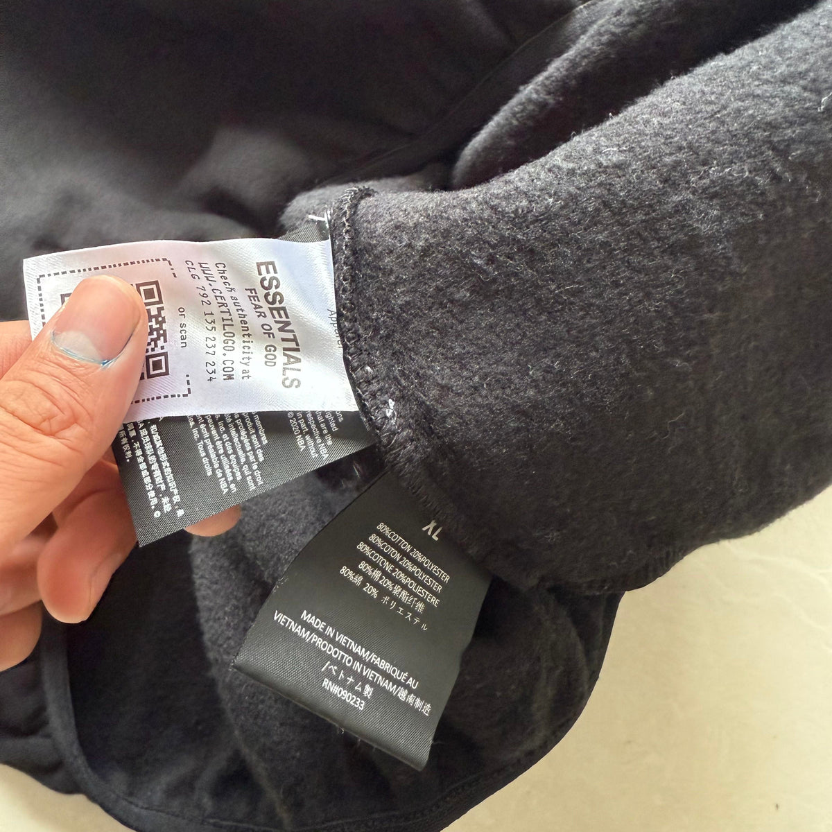 Felpa e Pantaloni FOG x Essentials