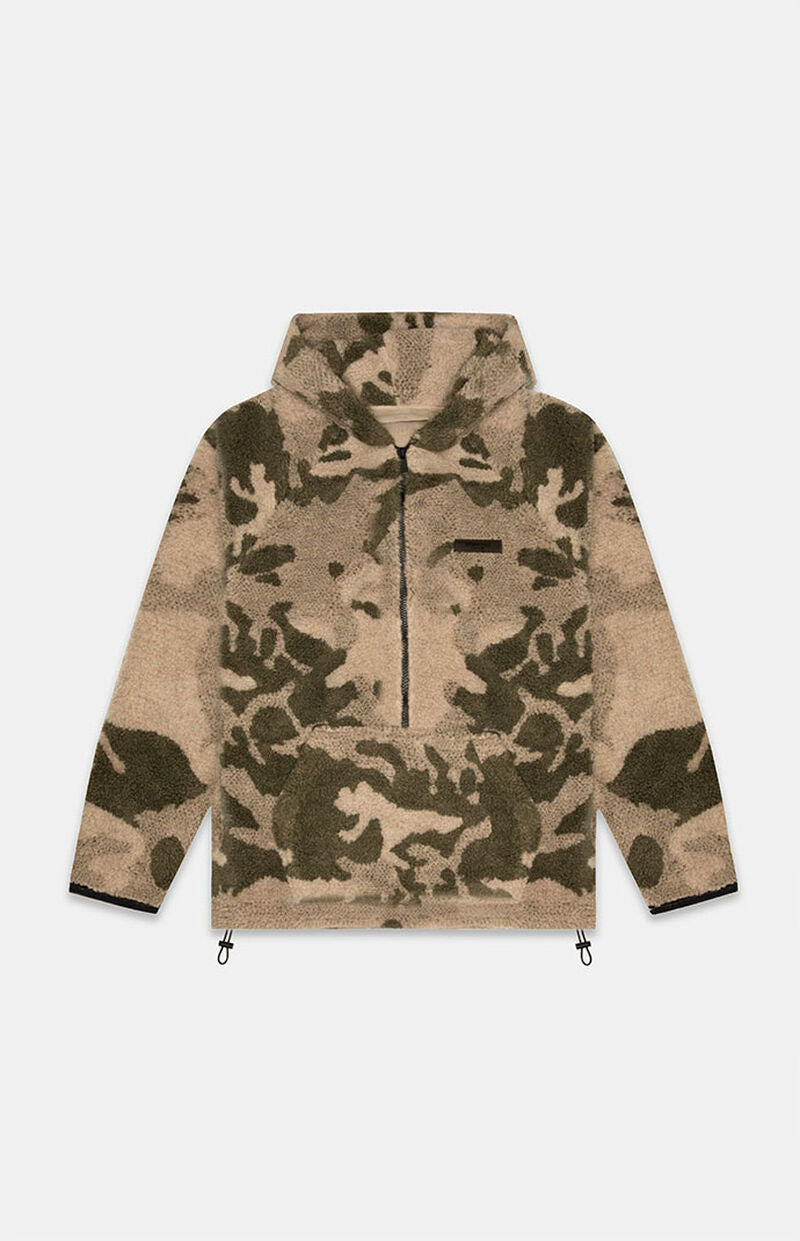 Felpa con cappuccio in pile FOG x Essentials
