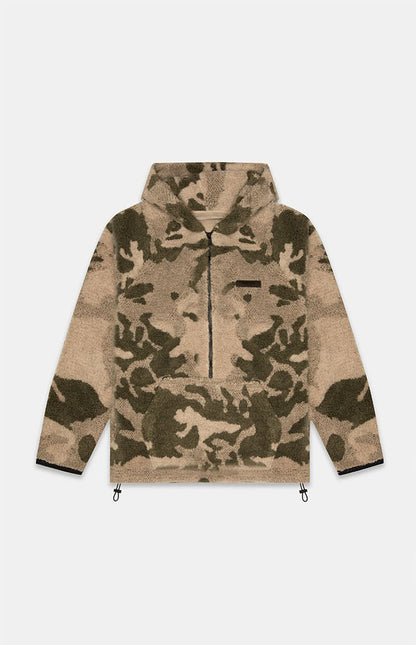 Felpa con cappuccio in pile FOG x Essentials