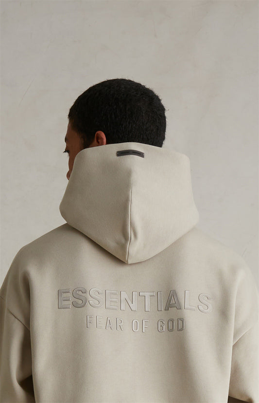 Sudadera con capucha FOG x Essentials 25SP metálica