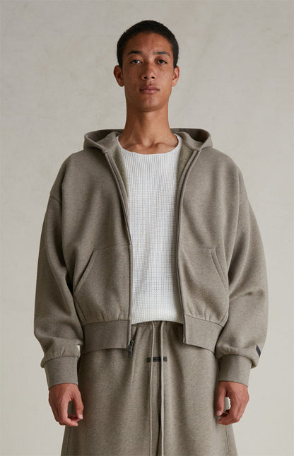 Felpa con cappuccio e zip FOG x Essentials 25Sp