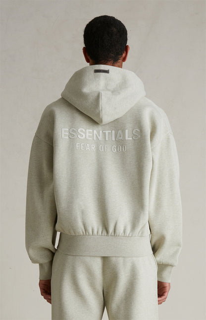 Felpa con cappuccio e zip FOG x Essentials 25Sp