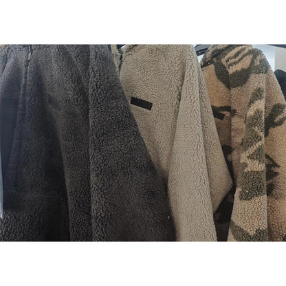 Felpa con cappuccio in pile FOG x Essentials
