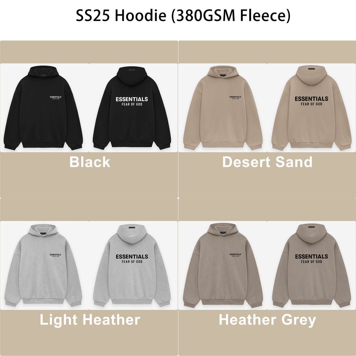 FOG x Essentials Hoodie PE25