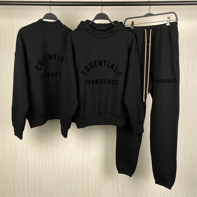 FOG x Essentials Felpa con cappuccio e pantaloni e maglia a maniche lunghe 23SS