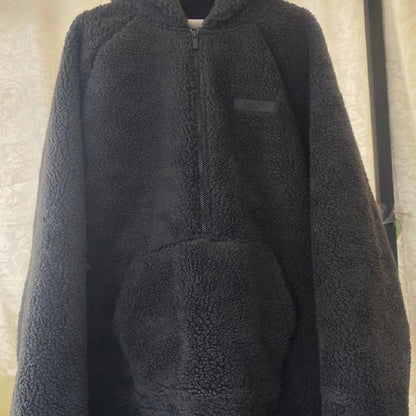 Felpa con cappuccio in pile FOG x Essentials